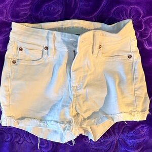 American Eagle Outfitters white Jean Shorts